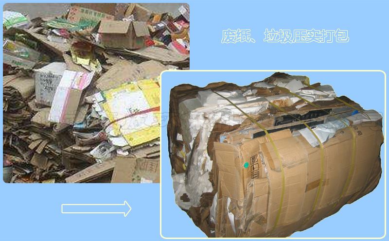 大型液壓打包機應用 大型液壓打包機應用